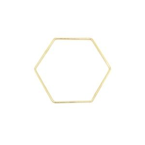 Bracelet Hexagon Gold
